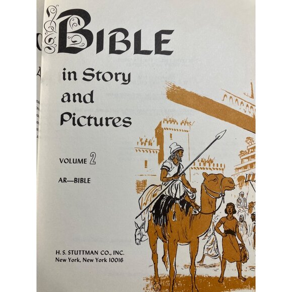 The Living Bible Encyclopedia In Story & Pictures Volume 2 Edition 1968 - Picture 4 of 16